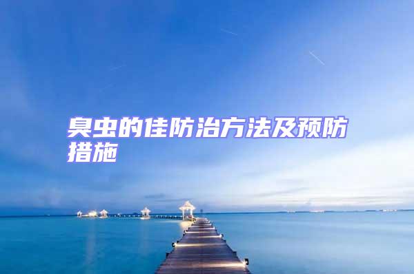 臭蟲(chóng)的佳防治方法及預(yù)防措施