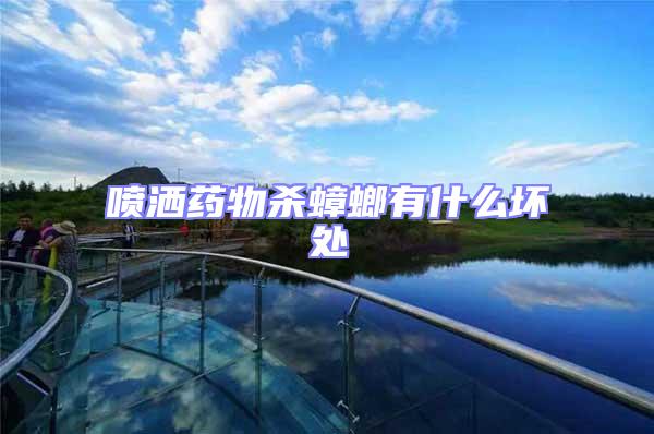 噴灑藥物殺蟑螂有什么壞處