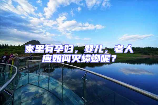 家里有孕婦,嬰兒,老人應如何滅蟑螂呢?