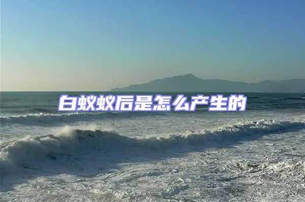 白蟻蟻后是怎么產(chǎn)生的