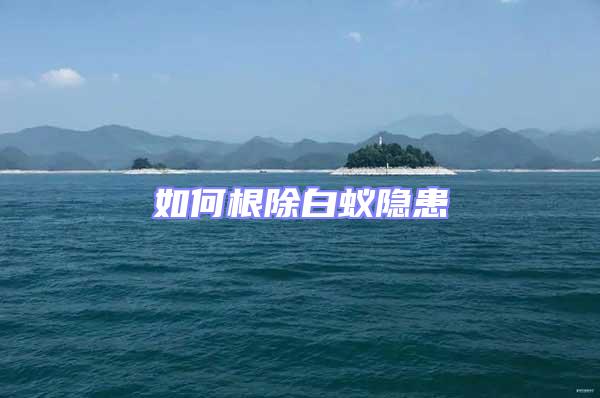 如何根除白蟻隱患