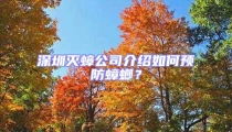 深圳滅蟑公司介紹如何預(yù)防蟑螂？