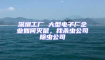 深圳工廠 大型電子廠企業如何滅鼠，找殺蟲公司除蟲公司